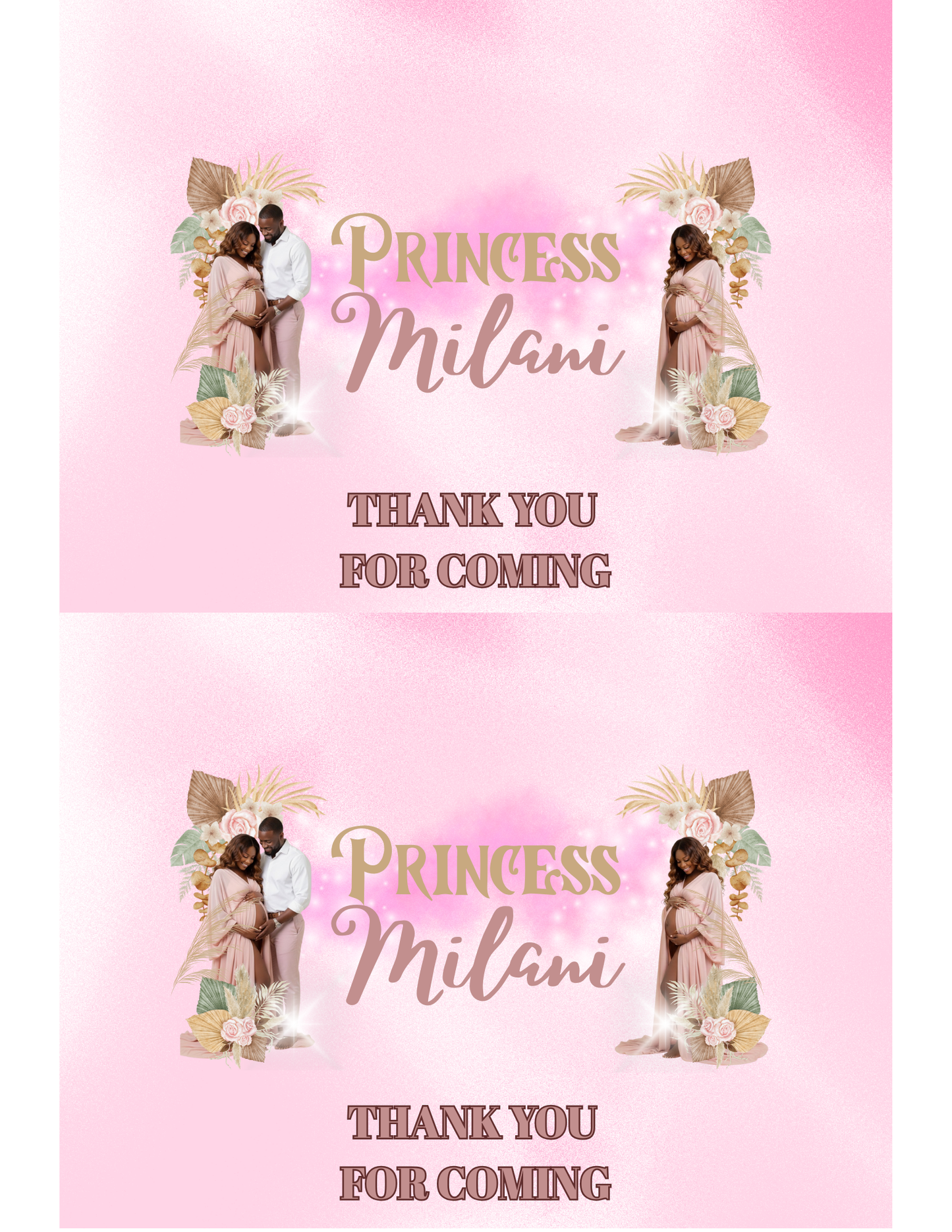 Editable Baby Shower Party Pack- Full Matching Template Bundle