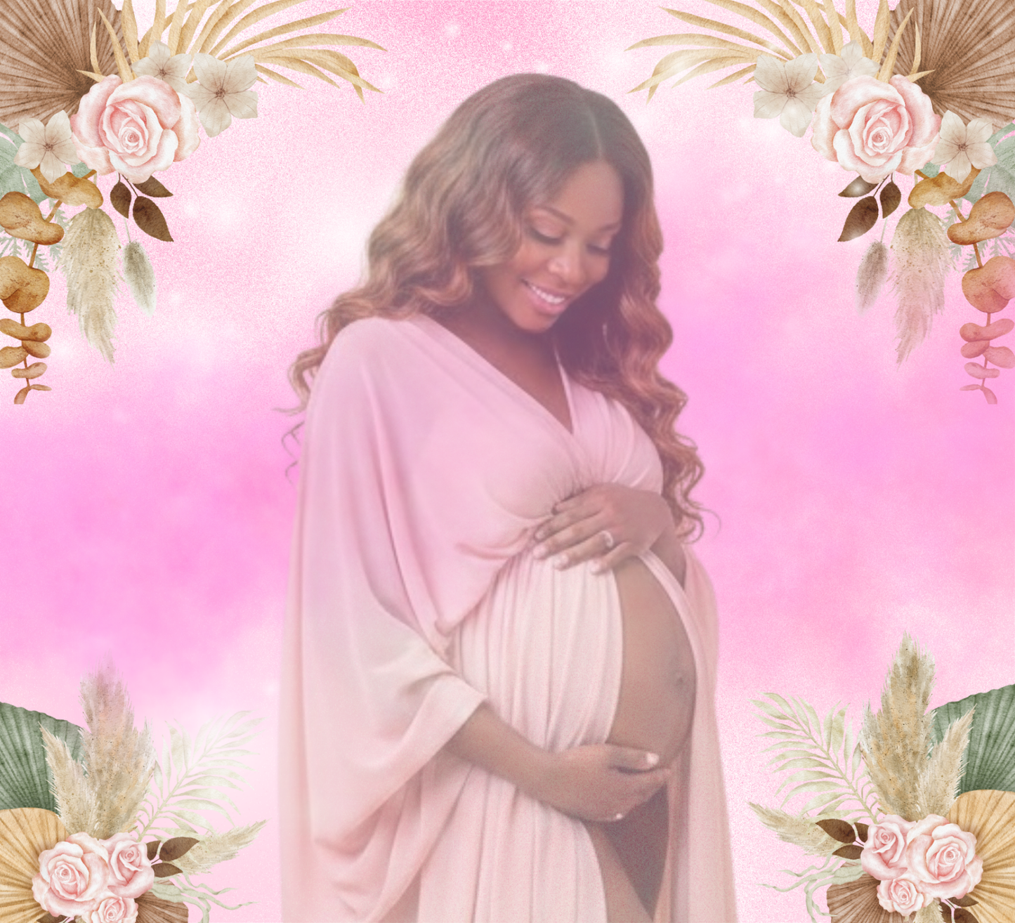 Editable Baby Shower Diaper Box Wrap Templates | Luxury Maternity Design | Canva Editable