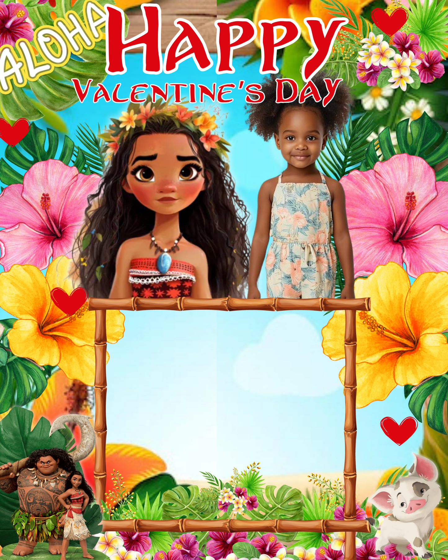 Valentine’s Day Jumbo Treat Card MEGA Bundle (9-Pack) – 16x20 Editable Canva Templates