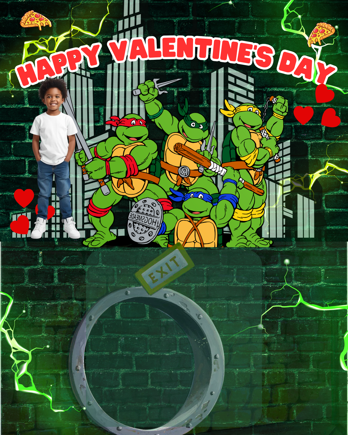 Valentine’s Day Jumbo Treat Card MEGA Bundle (9-Pack) – 16x20 Editable Canva Templates