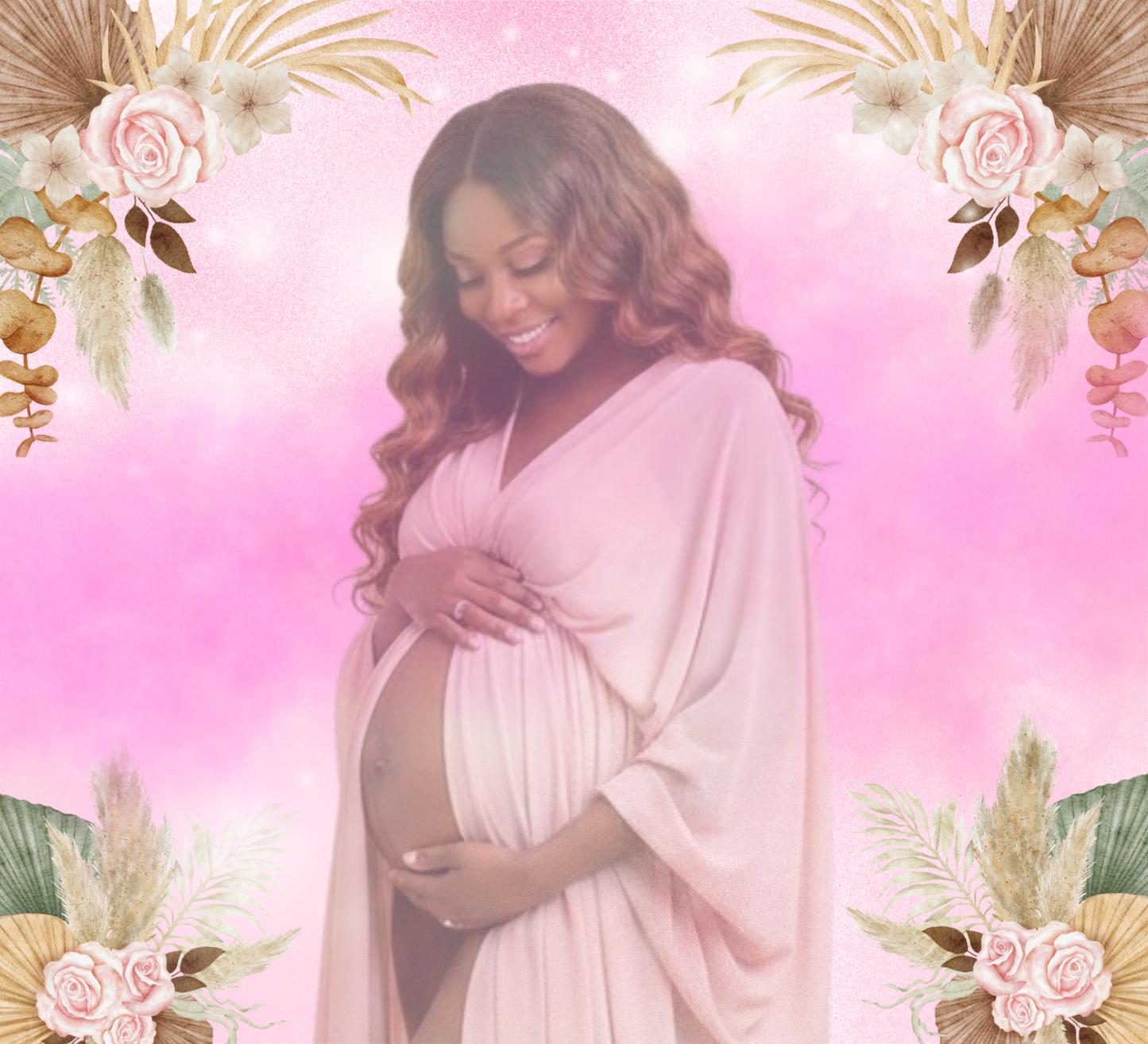 Editable Baby Shower Diaper Box Wrap Templates | Luxury Maternity Design | Canva Editable