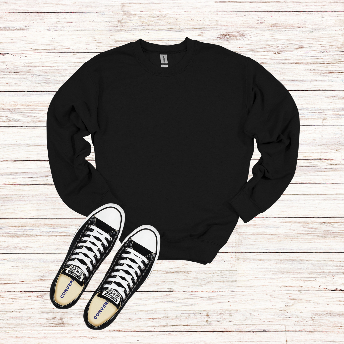 Valentine’s Day Sweatshirt Mockup Bundle – 5 Color Flat Lay PNGs for T-Shirt & DTF Designers