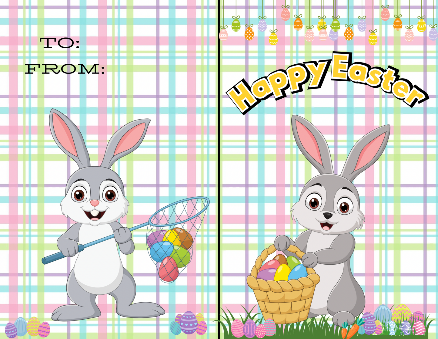Easter Party Favor Bundle | Editable Templates for Chip Bags, Juice Pouches, Candy Wrappers, Water Bottle Labels, Coloring Pages & More