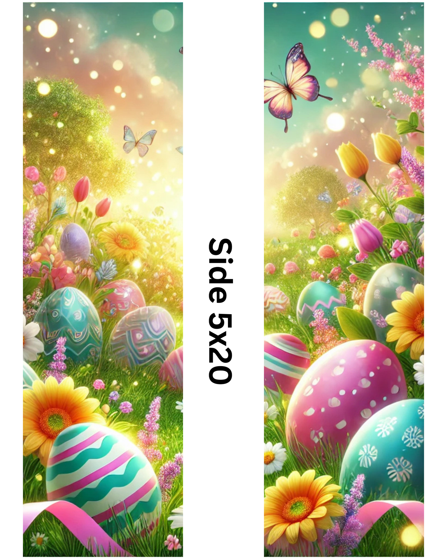 Easter Vending Machine Template | 16x20 Glow Frame | Editable Easter Vending Machine Design for Kids Events & Parties | Canva Template