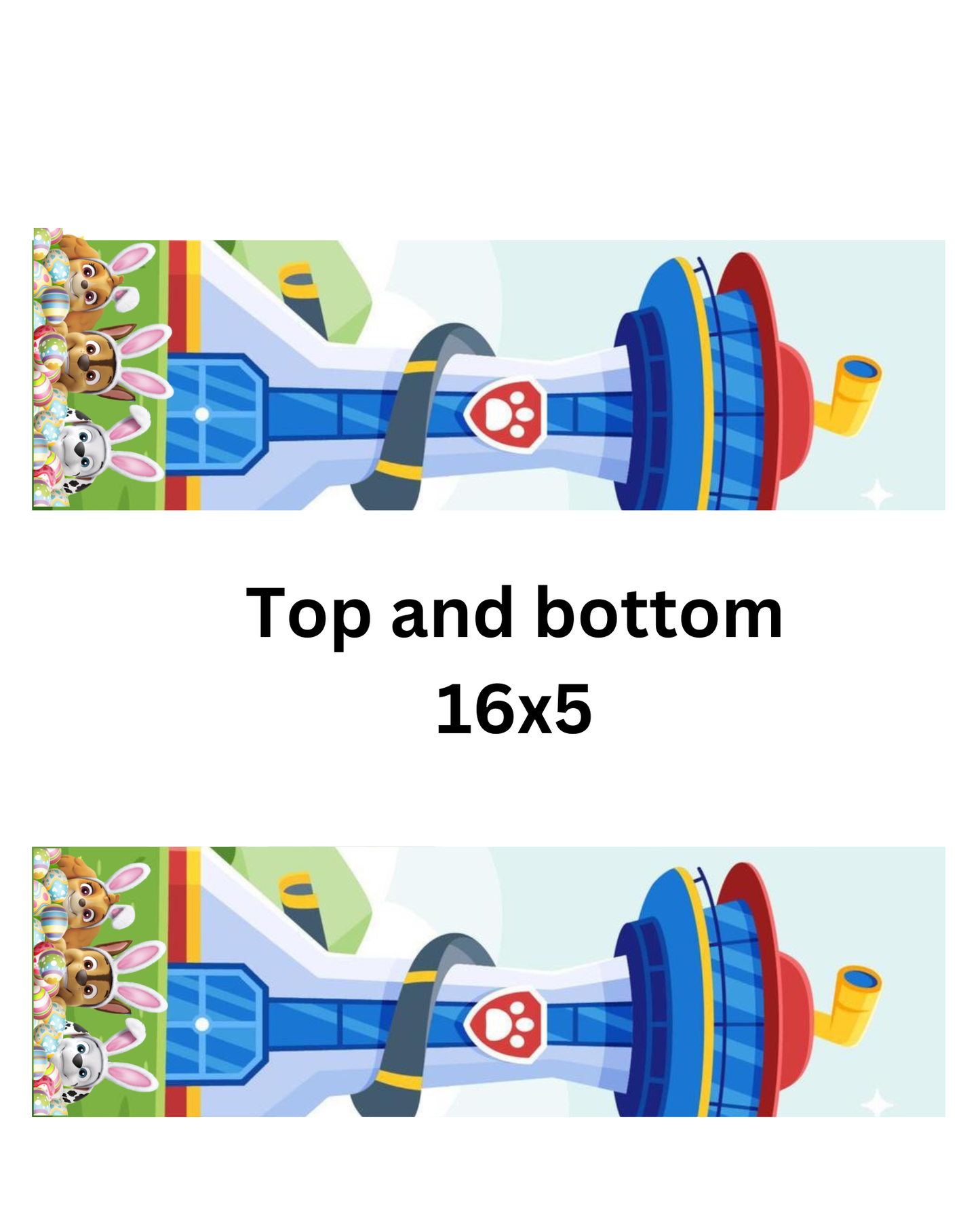 Editable Easter Paw Patrol Vending Machine Template | 16x20 Canva Design | Kids Easter Party | Digital Download