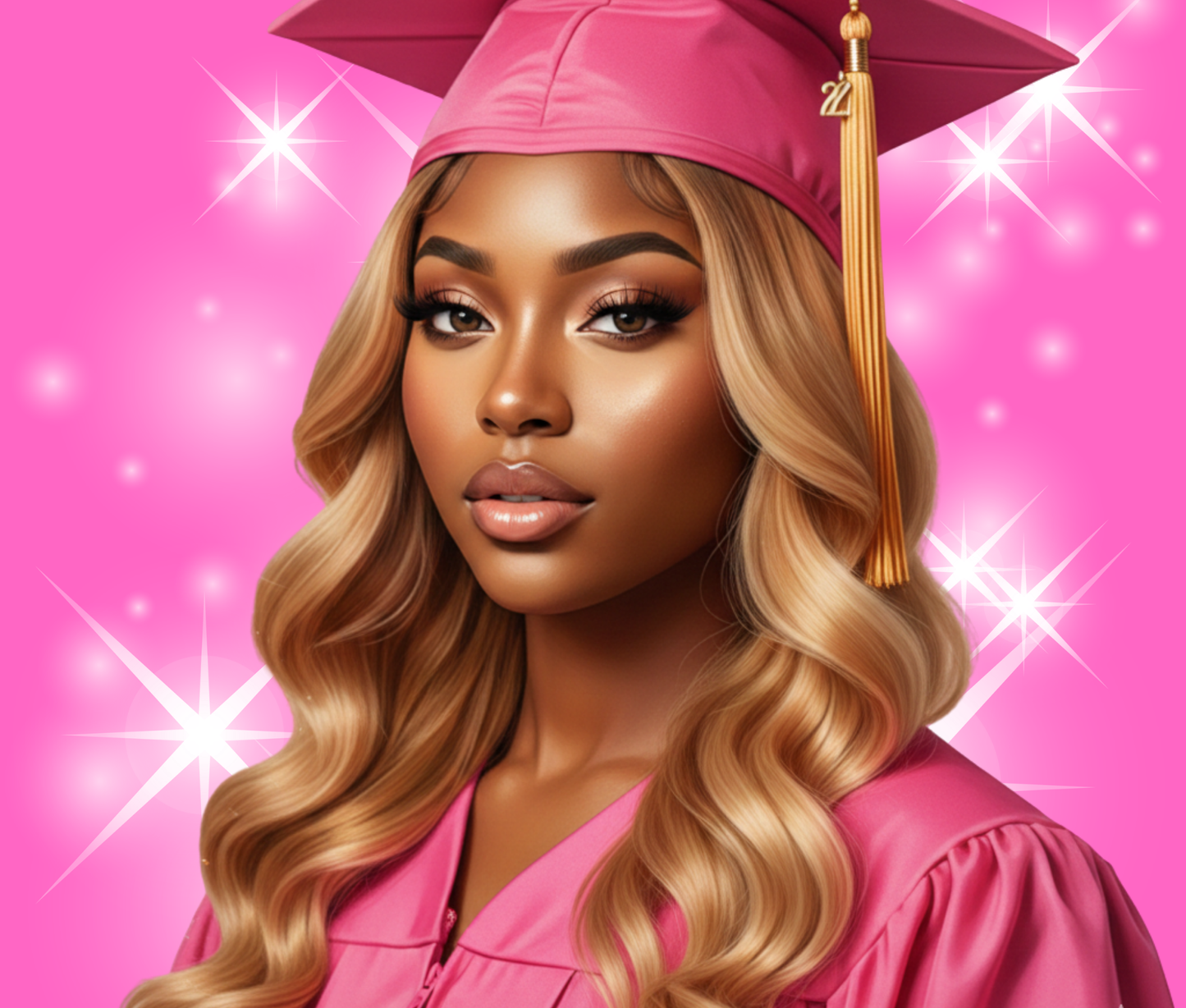 2026 Graduation Locker Box Template – Pink Custom Grad Memory Locker Canva Template